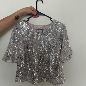 NWOT sequenced top size XS